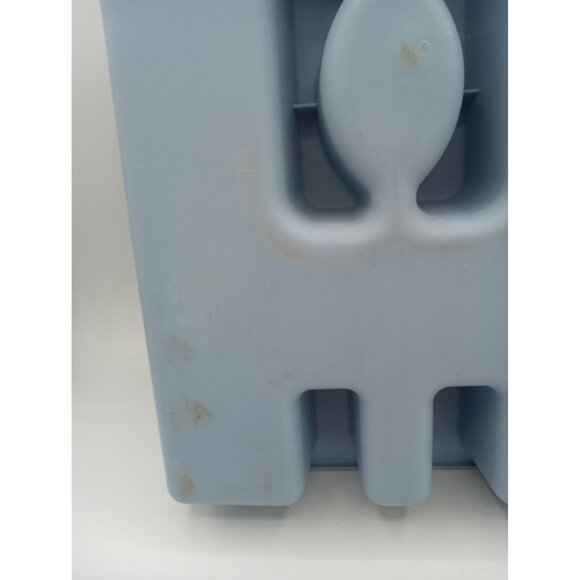 Rubbermaid Blue Plastic Cutlery Organizer Tray Many Compartments Vintage 2921-7 - Picture 11 of 14